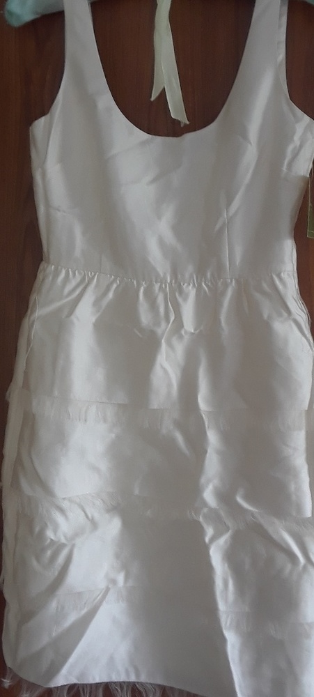 Dresses. One with fringes and one flare open back